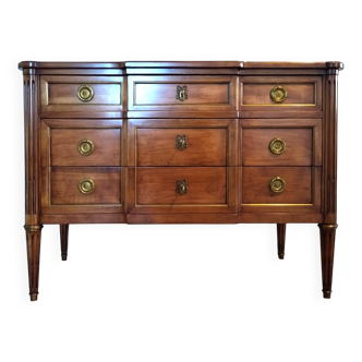 Louis XVI style chest of drawers
