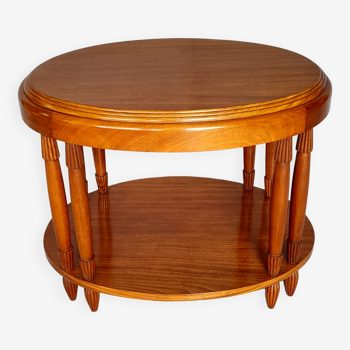Oval coffee table from the art deco period