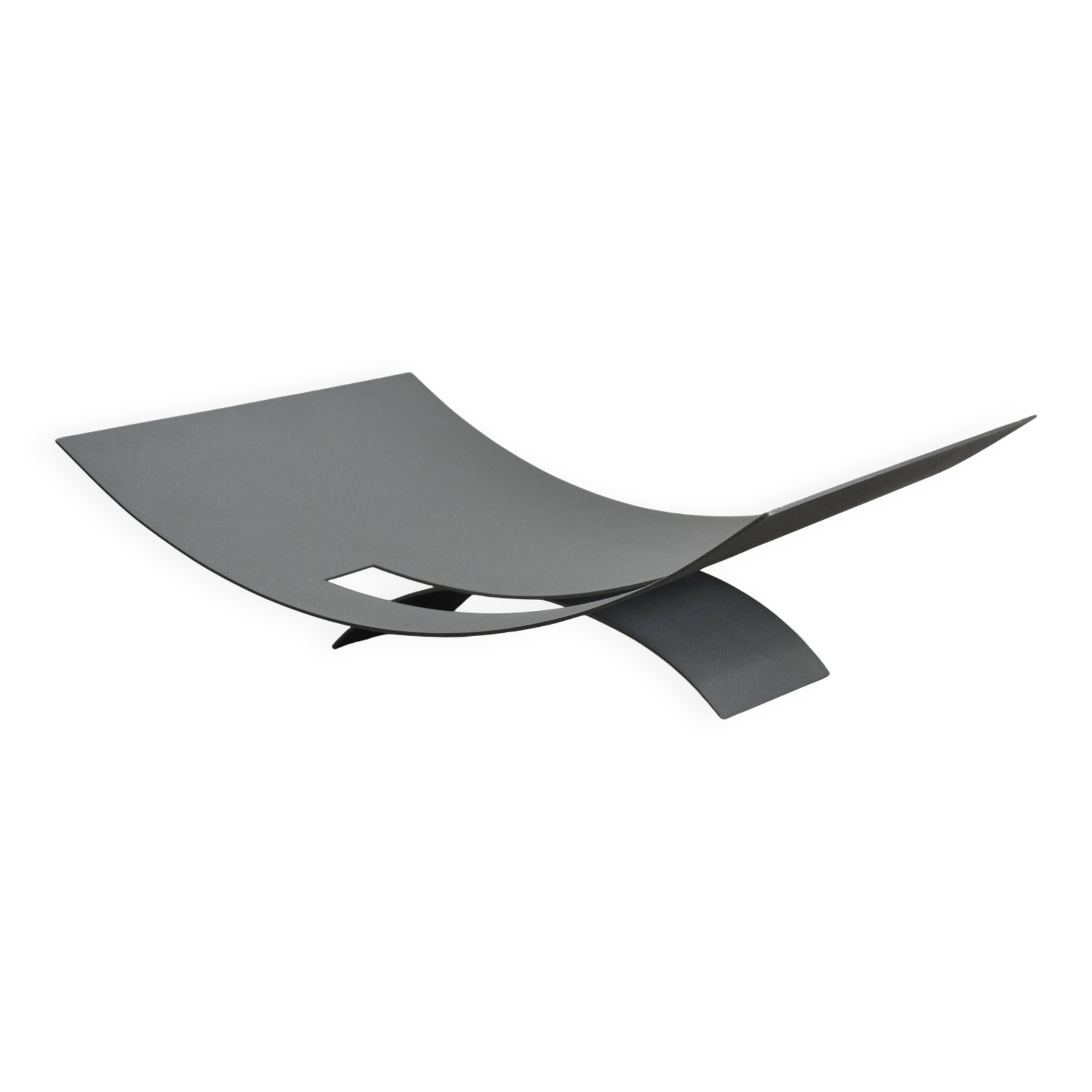 Ashtray / Centrepiece in Industrial Design Metal / Space Age