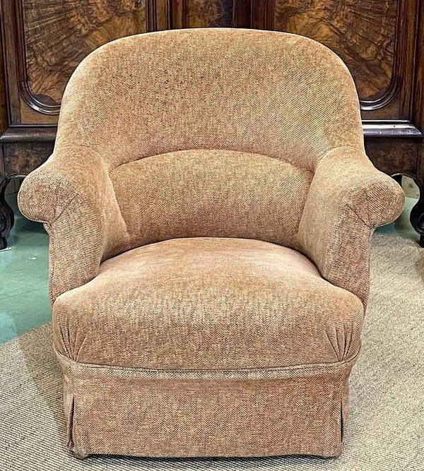 Fauteuil crapaud des années 50