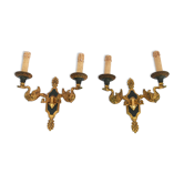 Paire d'appliques de style Empire