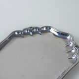 Mirrored stainless steel tray, Danish design, 1970s, production: Denmark