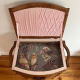 Rattan storage unit, 1950s