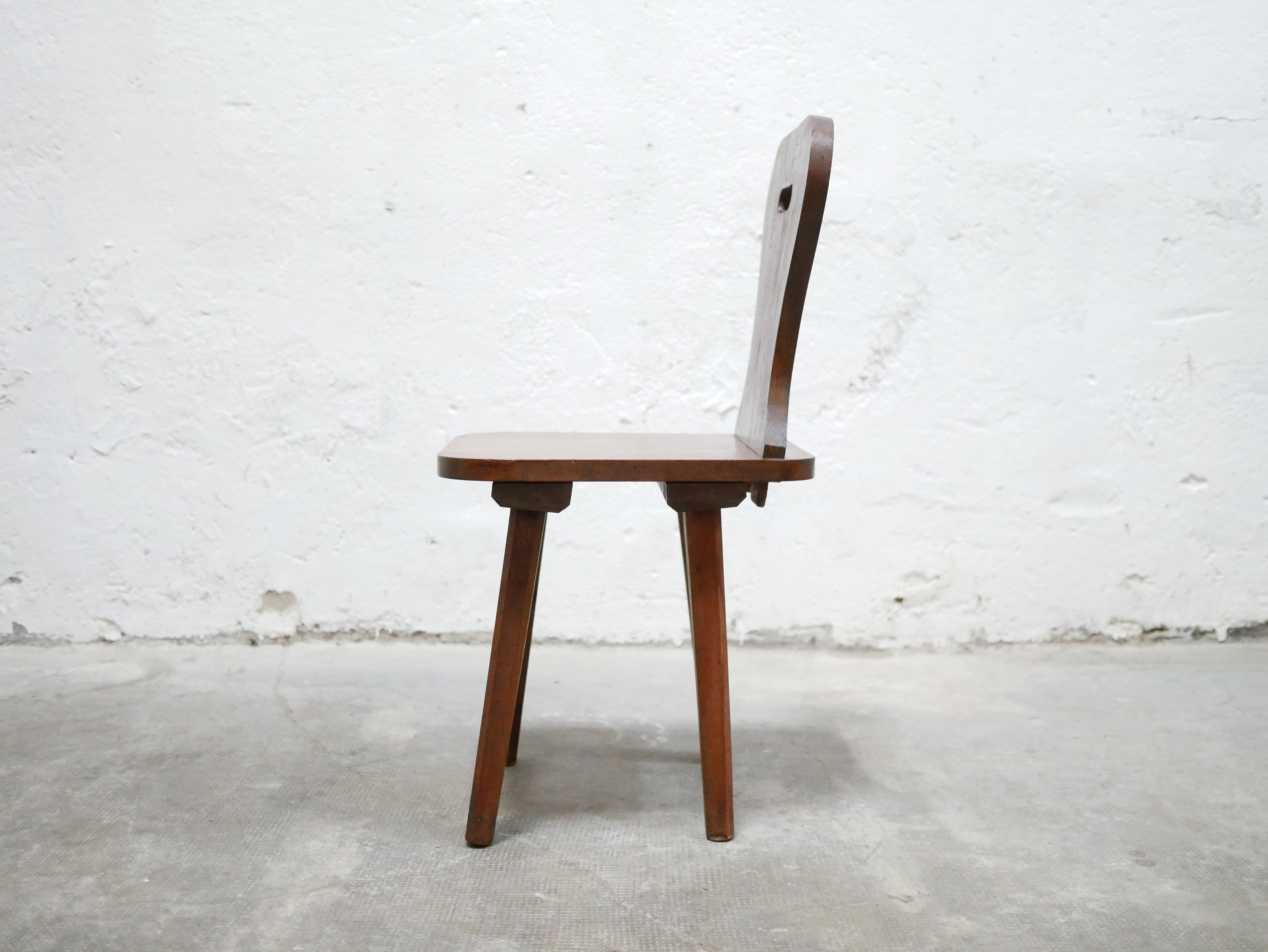 Chaise vintage en bois