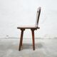 Chaise vintage en bois