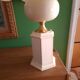 1980s lacquered metal lamp, the Dolphin