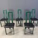 Italian Model Regia Dining Chairs by Antonello Mosca for Ycami, 1980s, Set