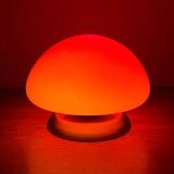 Orange mushroom lamp tactile