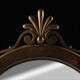 Victorian brass table mirror, 1880s, England