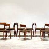 Chaises Niels Otto Møller (Modèle 75) 10 chaises