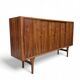 Vintage Scandinavian Sideboard in Rio Rosewood, Henning Kjaernulf