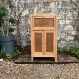 Parisian art deco sideboard in raw oak 1930