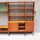 Bibliothèque scandinave modulable années 60