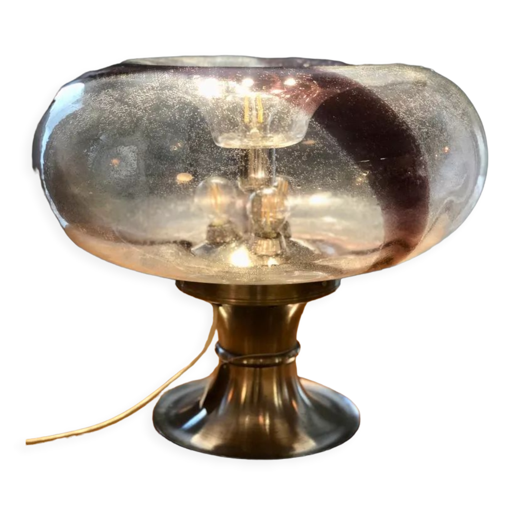XXL space age lamp by Toni Zuccheri, Italy circa 1970