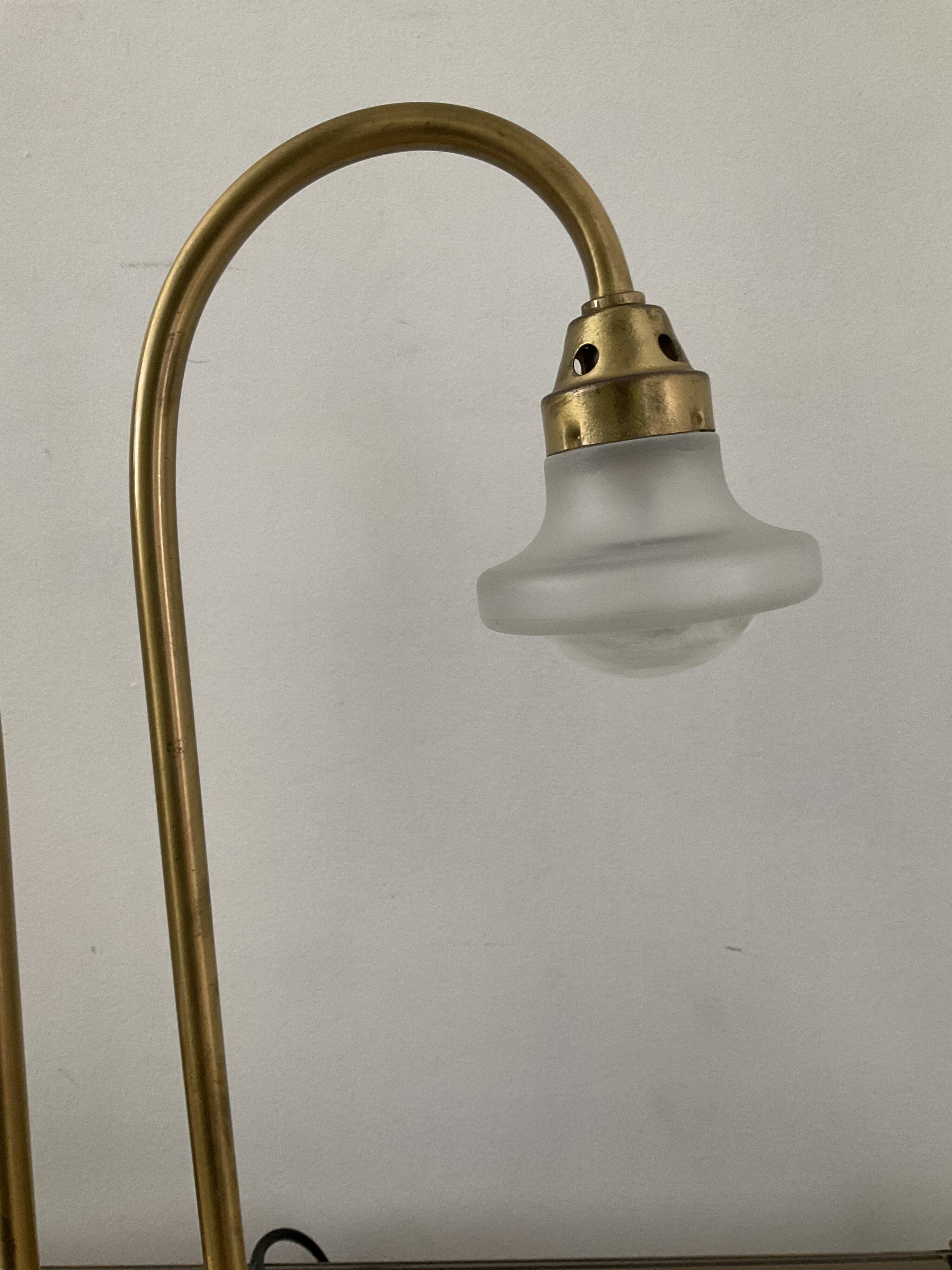 Vintage brass lamp from the 70s