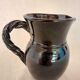 black ceramic pitcher VALLAURIS (France)