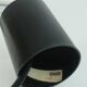 No. 1 of 2 - elegant doria pendant lamp clear and smoke grey glass 60s 70s