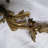 Wall light bronze style Louis XV
