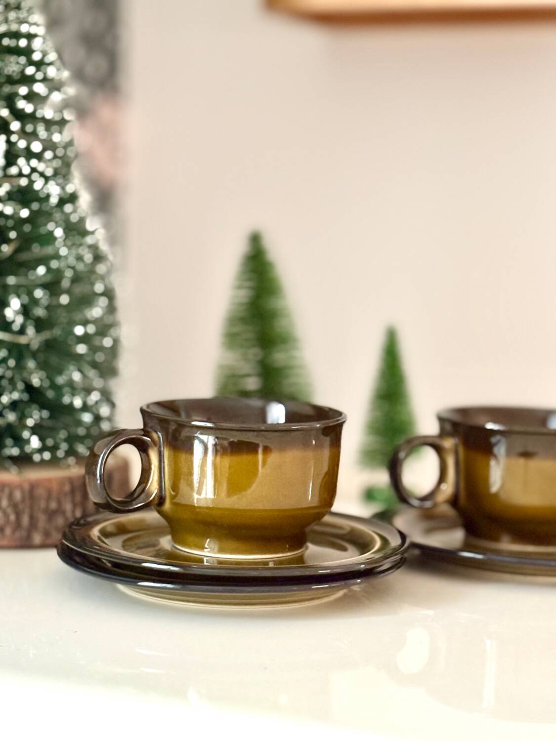 Set of 2 vintage 1970 mugs made in Poland