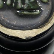 Vase céramique émaillée, signé, Vallauris , vintage, 1970 ‘s