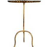 Golden metal Martini table 1950