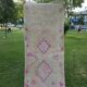Vintage Turkish hallway rug 78x351 cm