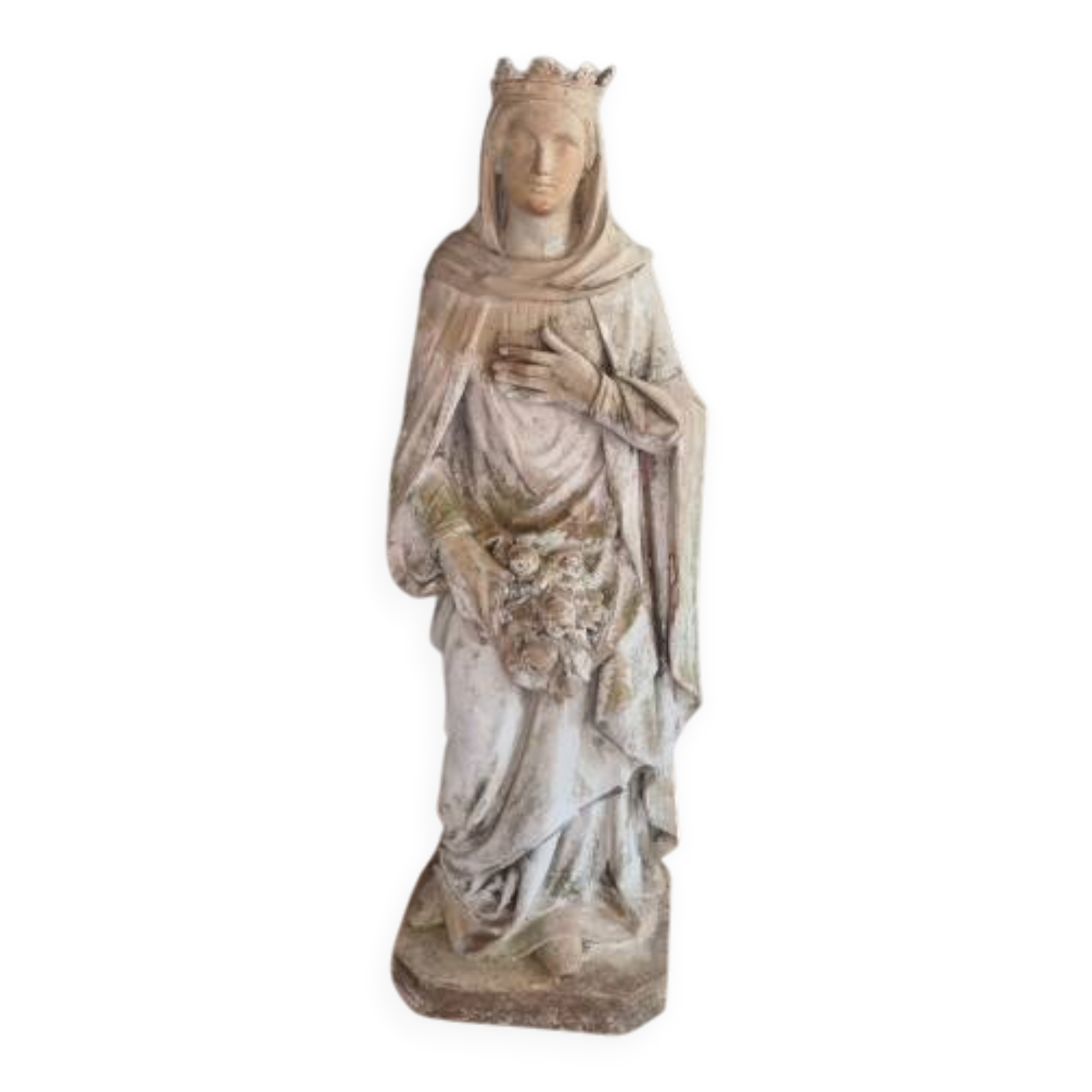 Virgin statue