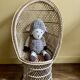 Fauteuil  pour enfant en rotin