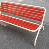 Foldable vintage garden bench