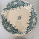 Iron Earth Plate Badonviller Marine • Romantic blue decor • Plate
