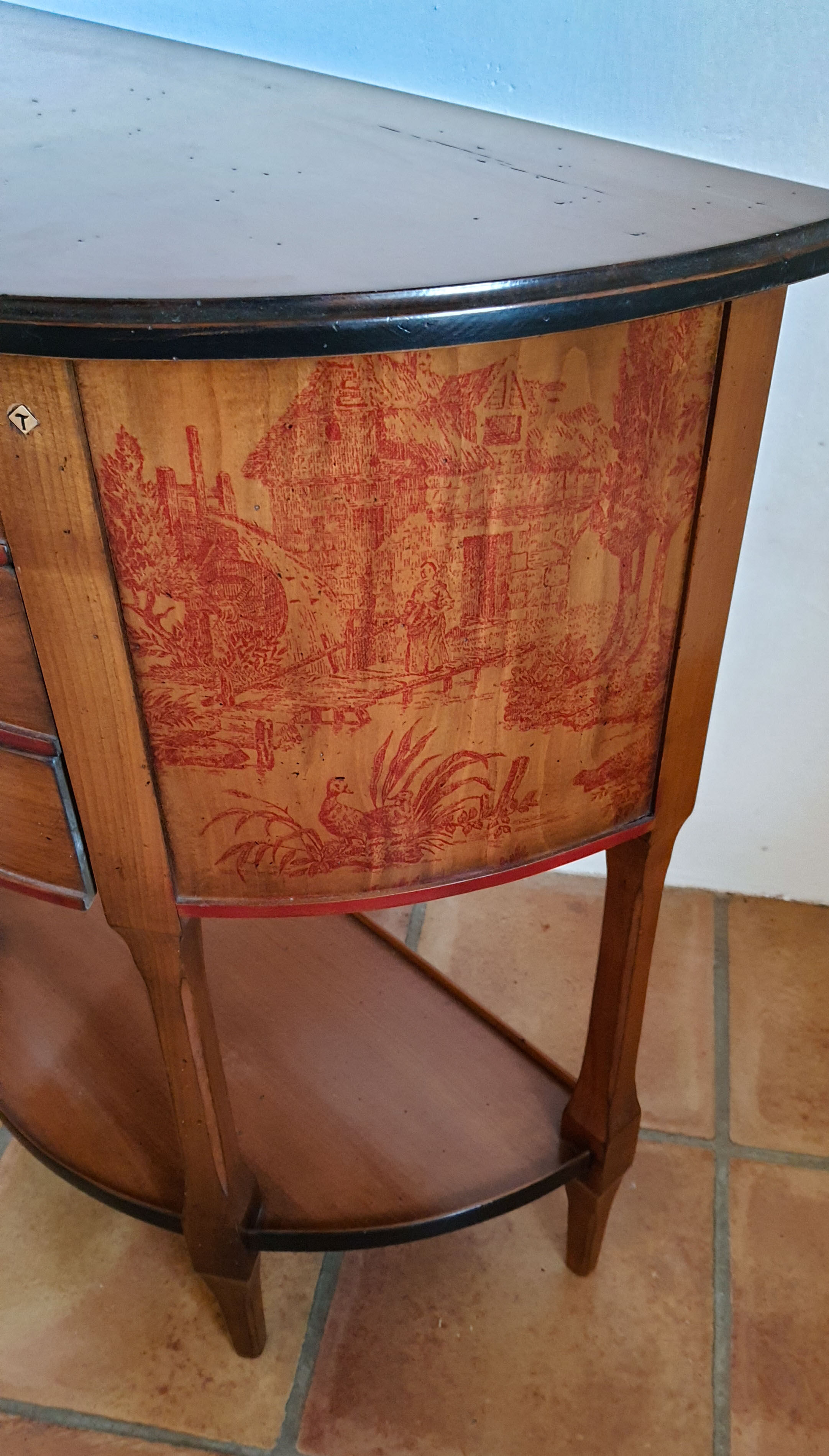 Half-moon console De Tonges