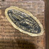 Signed miniature portrait