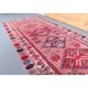 Pink Turkish Hand-Knotted Runner 86x317