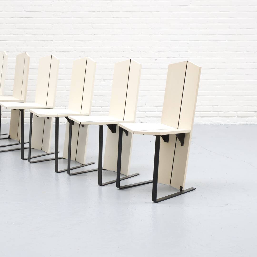 Postmodern Dining Chairs 1980s