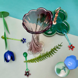 Parma glass vase