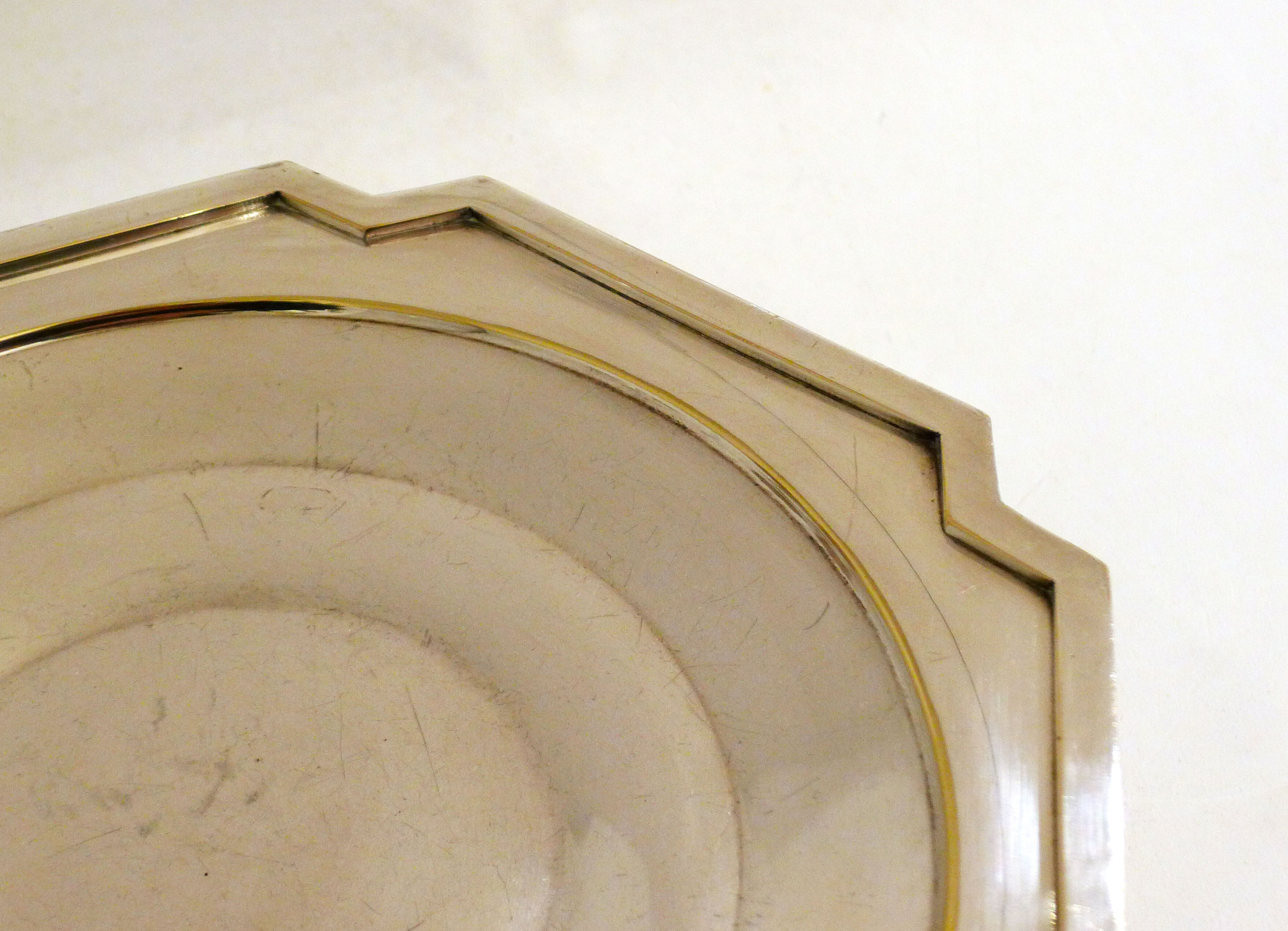 Art Deco silver standing cup