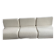 Cream white curled Rotondo sofa (The Socialite Family)