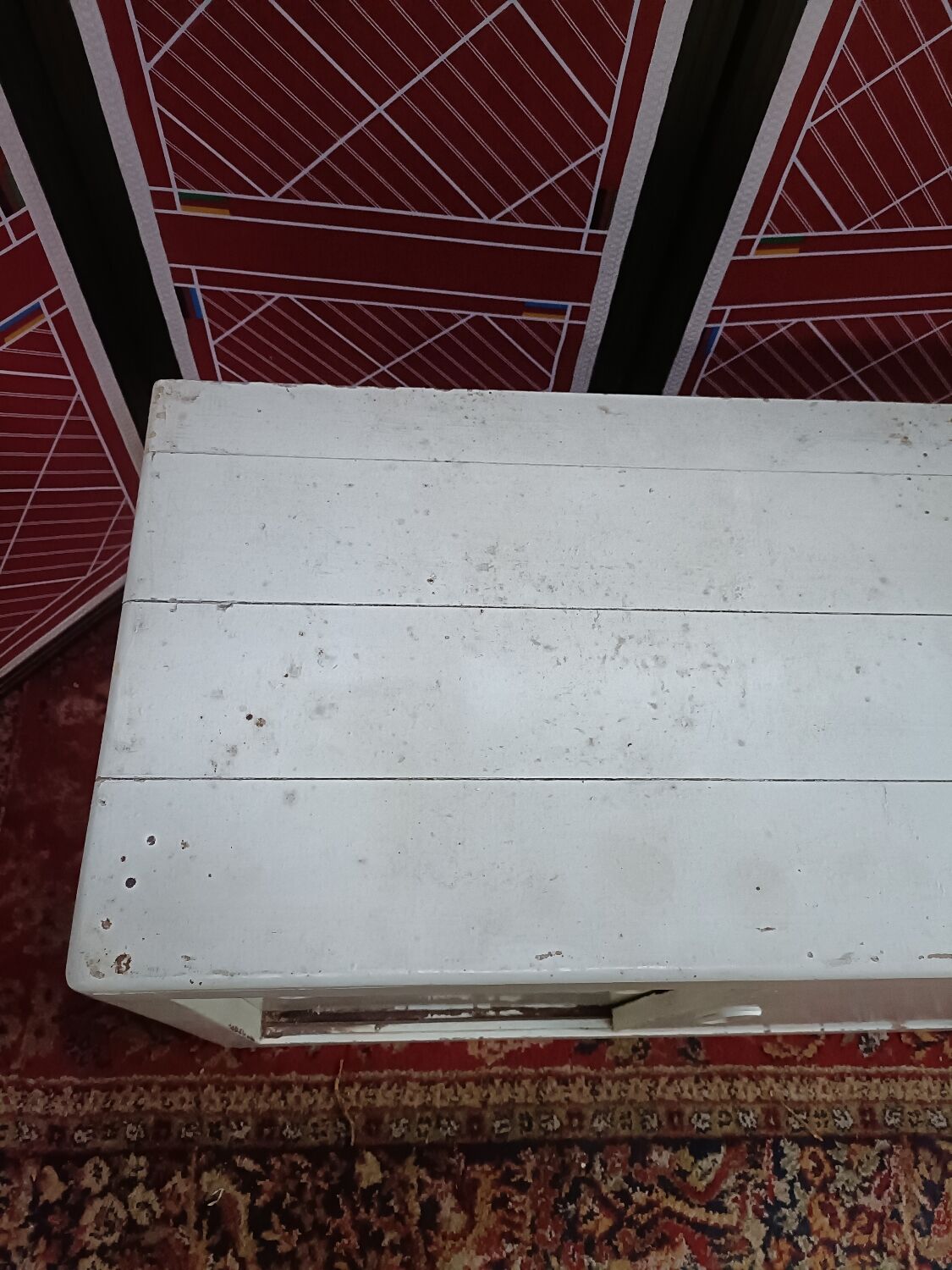 storage cabinet with sliding doors, jam maker