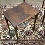 Set of English mahogany nesting tables from the 1950s