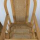 Chaise haute cannage