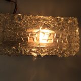 Chiseled glass ceiling