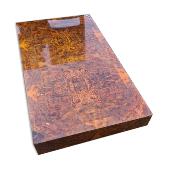 Willy rizzo elm burl coffee table