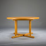 Danish extendable oak dining table by Kurt Østervig for Jason Møbler, 1950s