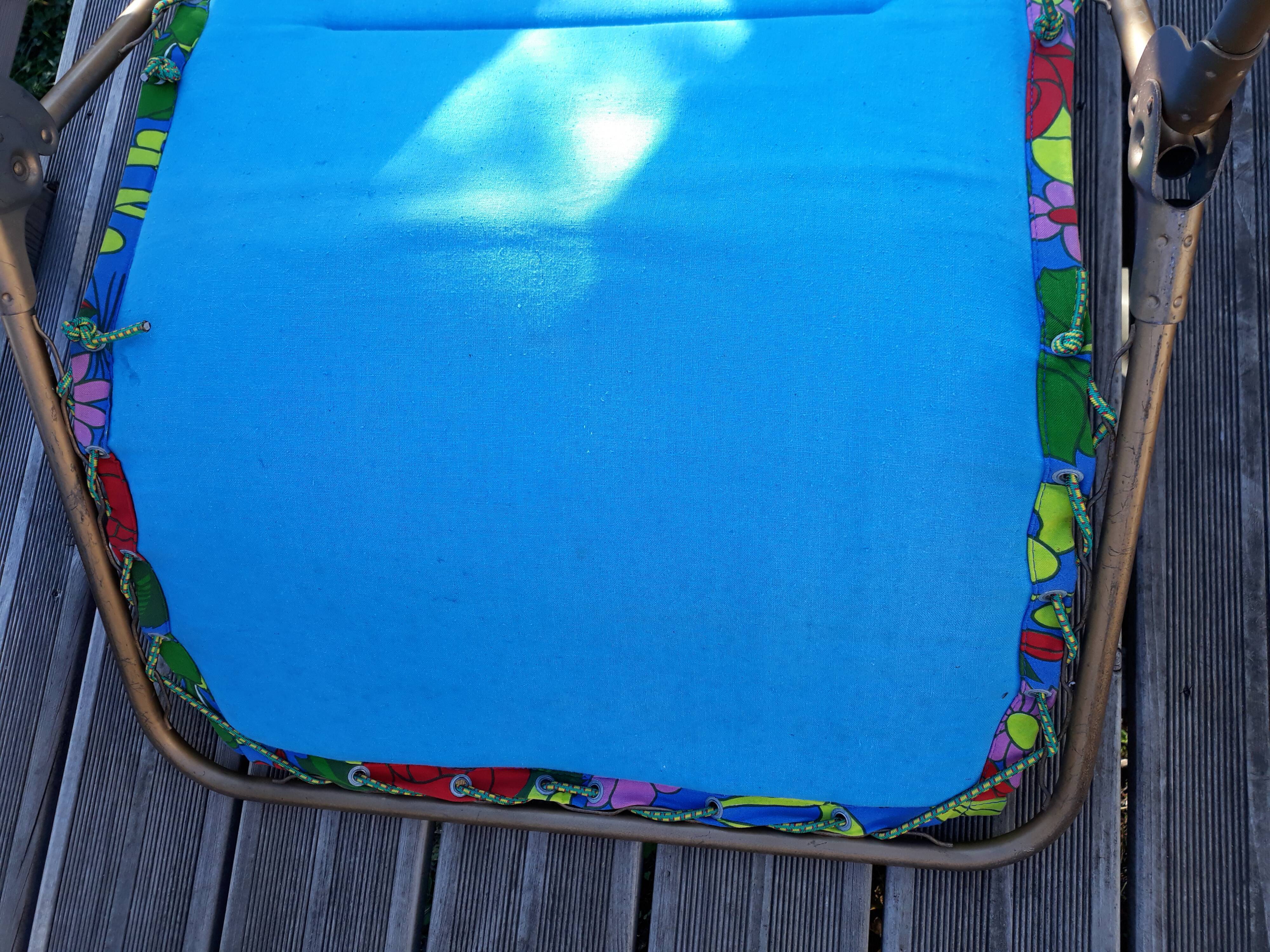 Sunbathing deckchair camp bed La Hutte