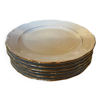 Set of 6 Bavarian porcelain plates
