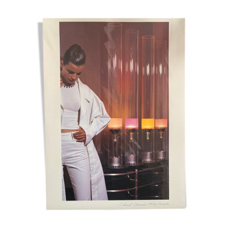 Vintage photo Karl Lagerfeld for Chanel Cruise collection