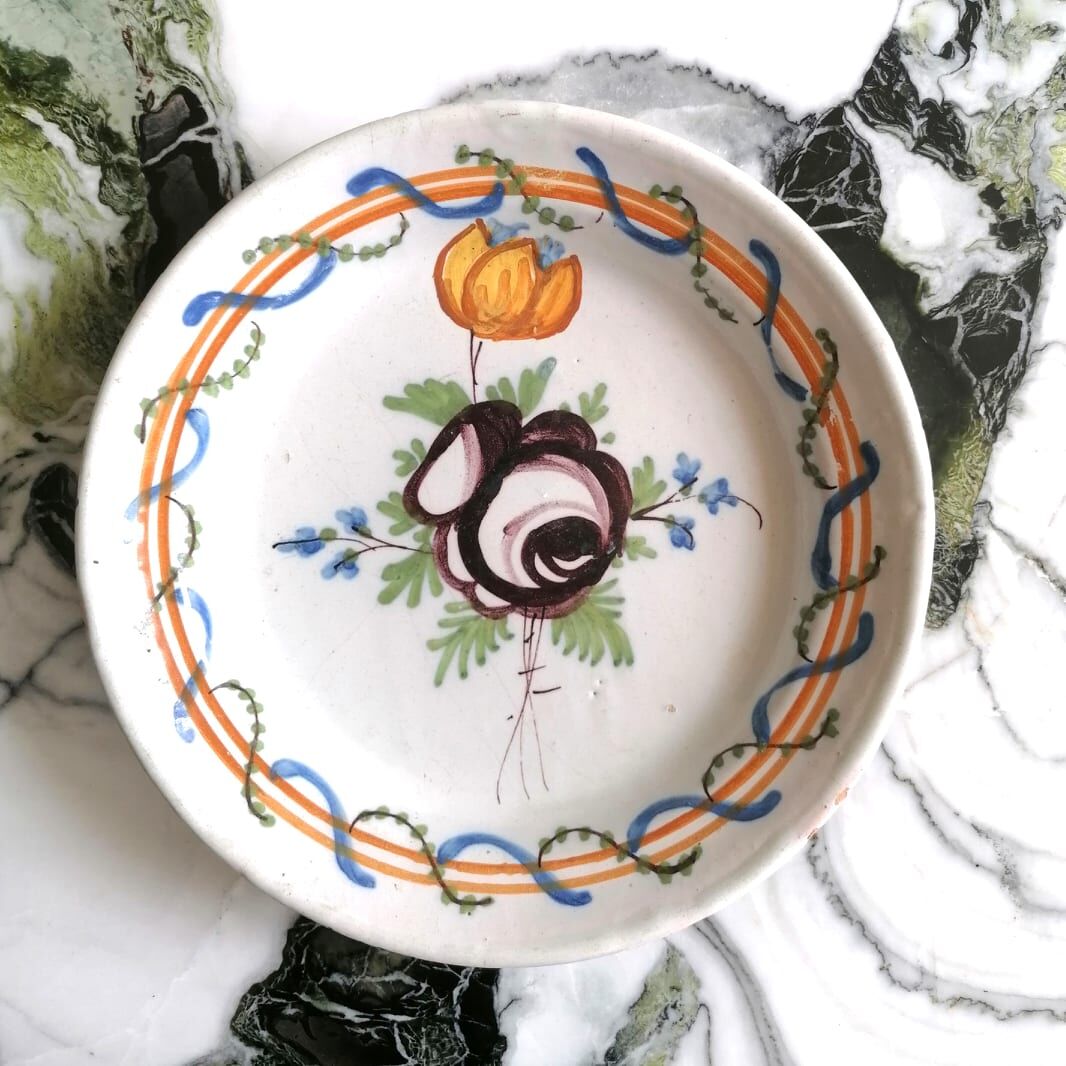 Plate earthenware of Bordeaux, late eighteenth century