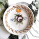 Plate earthenware of Bordeaux, late eighteenth century