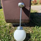 Opaline globe chandelier