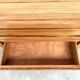 Solid elm chest of drawers, Maison Regain, circa 1970